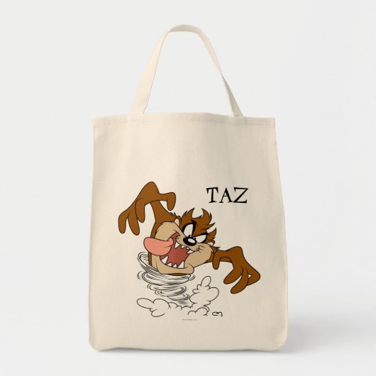 TAZ™ Whirling Tornado Tote Bag (Voorkant)