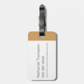 TAZ™ - Wild Man Bagagelabel (Achterkant verticaal)