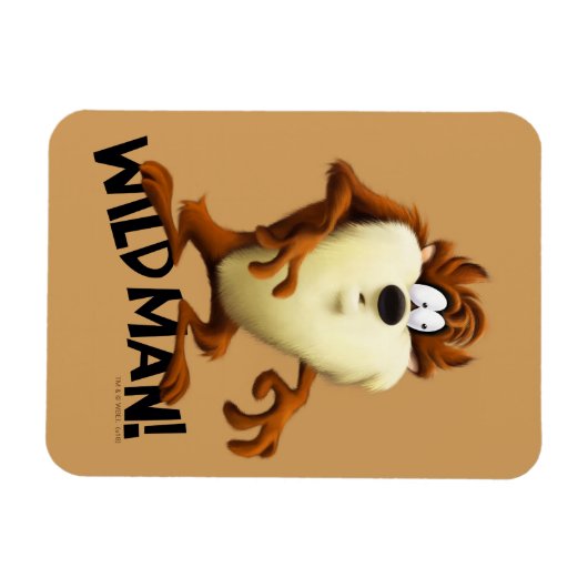 TAZ™ - Wild Man Magneet (Horizontaal)