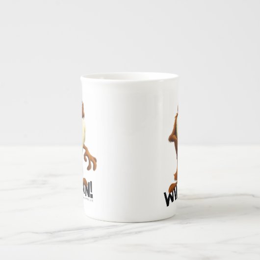 TAZ™ - Wild Man Porselein Kop (Voorkant)