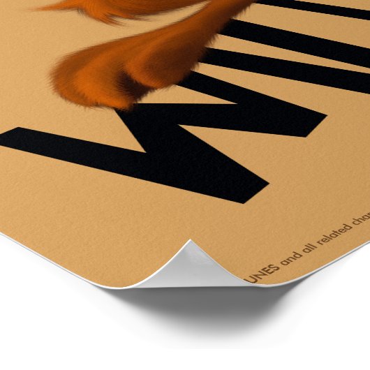 TAZ™ - Wild Man Poster (Hoek)