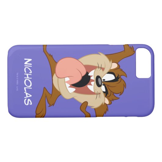 TAZ™ | Zijn tong uitsteken Case-Mate iPhone Case (Achterkant (Horizontaal))