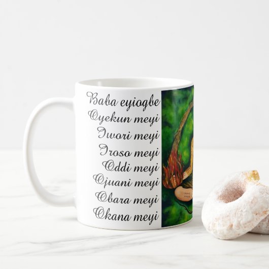 Taza 16 meyis koffiemok (Met donut)
