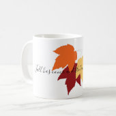 Taza "Arce de Otoño".  Koffiemok (Voorkant links)