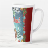 Taza Café Latte de Navidad – Feliz Navidad con Cas Latte Mok (Rechts)