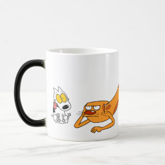 Taza Catdog y Rocko Magische Mok