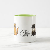 Taza CATS Tweekleurige Koffiemok (Center)