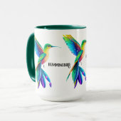 taza colibri multicolor mok (Voorkant links)