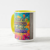 Taza Combo con Diseño “Haz Que Tu Comienzo del Día Mok (Voorkant links)