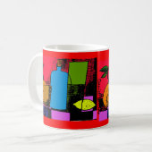 Taza con bodegon koffiemok (Voorkant links)