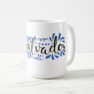 Taza con Diseño de El Salvador Koffiemok