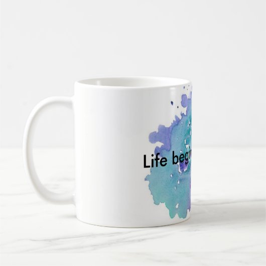 Taza con diseño único koffiemok (Links)