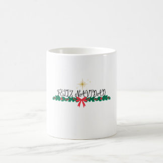 Taza con hermosa decoracion de navidad magische mok