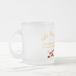 Taza con mensaje motivador matglas koffiemok