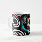 Taza con practico diseño. koffiemok (Voorkant links)