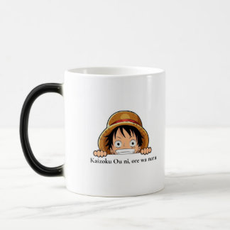 taza de anime, luffy, taza personalizada magische mok