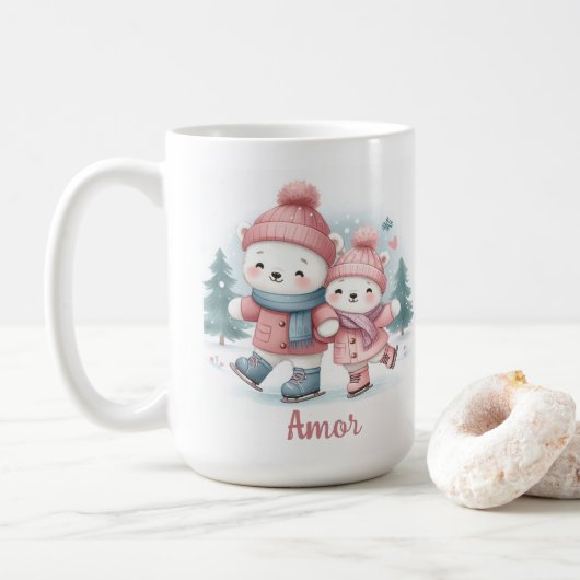 Taza de Café Amor Koffiemok (Met donut)