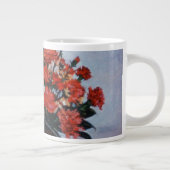 Taza de Café Gigante Bodegón de flores Extra Grote Beker (Rechts)