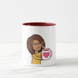 TAZA DE CAFE GOOD MORNING QUERIDXS MOK