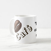Taza de café koffiemok (Voorkant links)