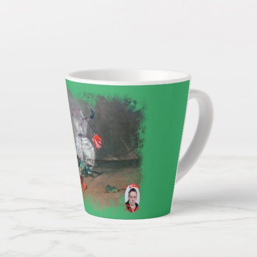 Taza de Café Latte Bodegón Mok (Rechterhoek)