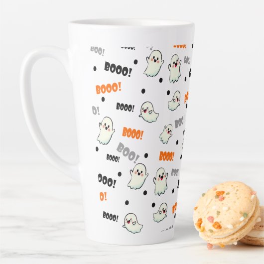 Taza de Café Latte Happy Little Fans Latte Mok (In situ)