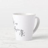 Taza de café latte mok (Rechterhoek)