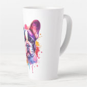 taza de cafe latte mok (Rechterhoek)