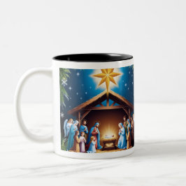 Taza de café tweekleurige koffiemok