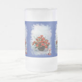 Taza de Cristal Esmerilado Bodegón de flores Matglas Bierpul (Center)