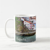 taza de Cudillero en Asturias, España Koffiemok (Links)