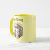 Taza de cumpleaños mok (Voorkant links)