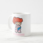 Taza de enfermera con guantes koffiemok (Voorkant links)