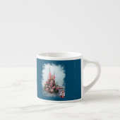 Taza De Espresso Bodegón de flores Kop (Rechts)