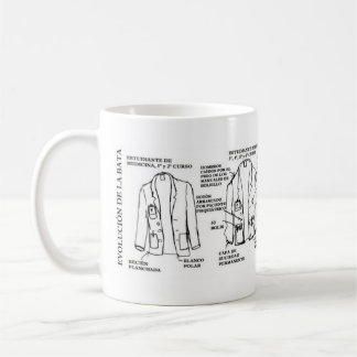 Taza de evolución de la bata de medico koffiemok