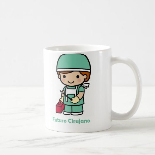 Taza de futuro cirujano koffiemok (Rechts)
