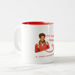Taza de oracion tweekleurige koffiemok