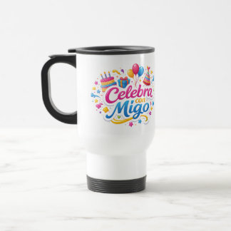 Taza de Viaje y de Regalo con Diseño “Celebra Conm Reisbeker