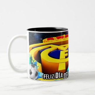 Taza Día del Padre Tweekleurige Koffiemok