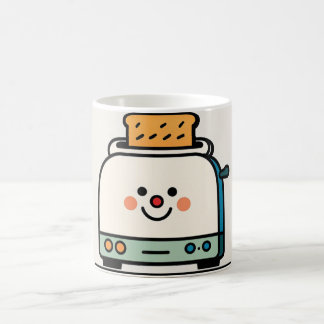 Taza Divertida de Tostadora Minimalista Koffiemok