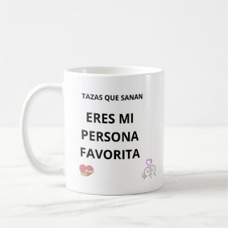 Taza Eres Mi Persona Favorita – Regalo, amor Koffiemok