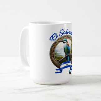 TAZA  ESCUDO TOROGOZ EL SALVADOR KOFFIEMOK