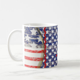 TAZA ESTRELLAS AZUL ROJO STARBUCKS BLUE RED WHITE KOFFIEMOK