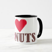 Taza I LOVE DONUTS Mok (Voorkant rechts)