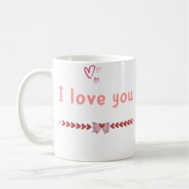 Taza I Love You Colección Con Mucho Amor ❤️ Koffiemok