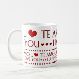 Taza - I Love You Koffiemok