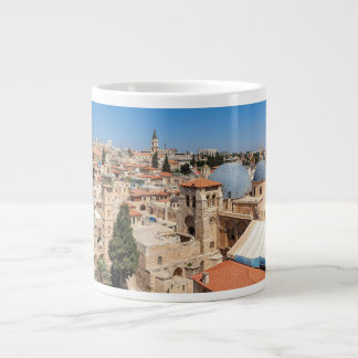 Taza jerusalen extra grote beker