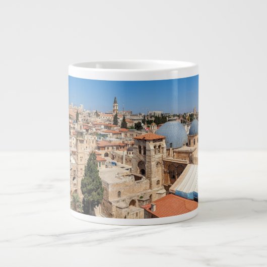 Taza jerusalen extra grote beker (Voorkant)
