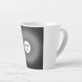 taza latte mok (Rechterhoek)