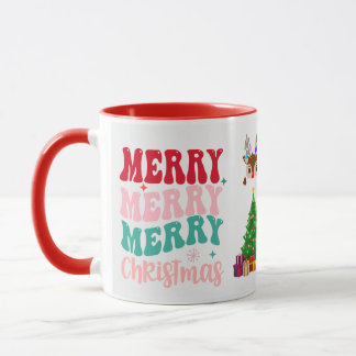 Taza Merry Christmas, Feliz Navidad  Mok